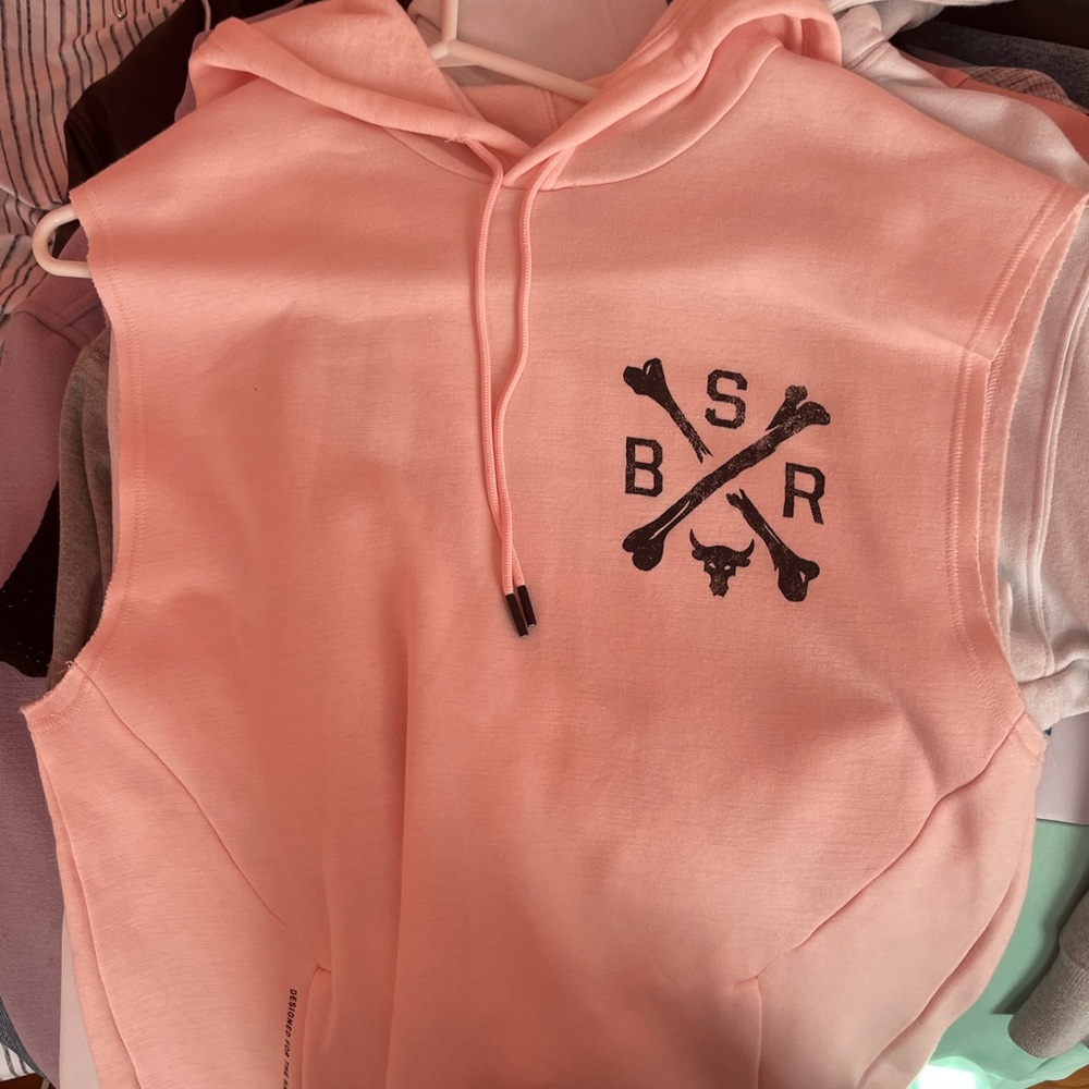 Under armor tank top hoodie